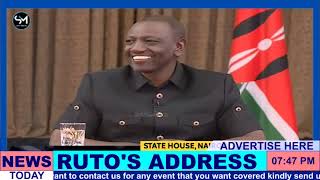 LISTEN TO HOW PRESIDENT WILLIAM RUTO INTRODUCED HIMSELF IN AN INTERVIEW TODAY FROM STATE HOUSE