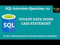Update data using case statement