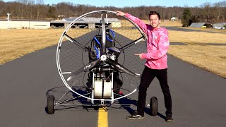 I Mounted This HUGE Engine To My Paramotor!!!