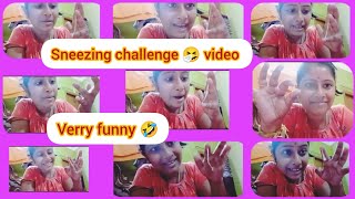 sneezing challenge video #sneezing #nose #blogging #youtubeshorts #blog #blogger #viralvideo #shorts