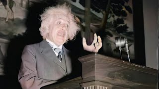 Albert Einstein Explains Theory of Relativity | Albert Einstein Real Video | Colour Footage