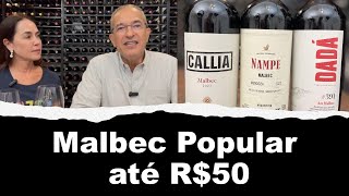 Popular Malbec: Good and Cheap R$50