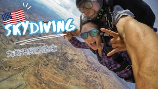 SKYDIVING!!! 電影殺青當下立馬決定在Utah跳空中跳傘! 人生清單之一 #skydiving #高空跳傘