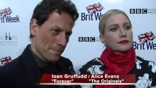 Ioan Gruffudd ABC's Forever | Alice Evans CW's Vampire Diaries | 2015 Brit Week Launch