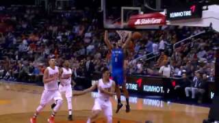 Devin Booker Chase Down Block | Thunder vs Suns | 3.3.17 | 16-17 NBA Season