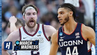 Uconn Huskies vs Gonzaga Bulldogs - Game Highlights | Elite 8 | March 25, 2023 | NCAA March Madness
