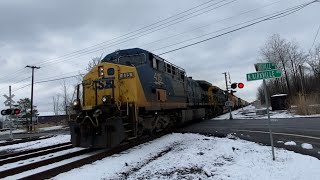 CSX Action in Kirkville, New York | April 2022 - Part 1