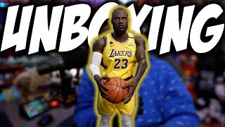 UNBOXING | LeBron James Lakers 1/6 Enterbay Real Masterpiece NBA Collection