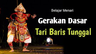 Belajar Tari Bali Harus Tahu ini❗ Gerakan Dasar Tari Baris Tunggal