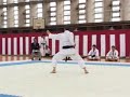 teikyo u. karate team kata 2