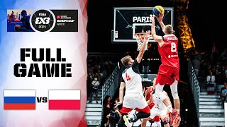 Russia v Poland | Men's - 3rd Place Full Game | FIBA 3x3 Europe Cup 2021 | 3x3 Basketball