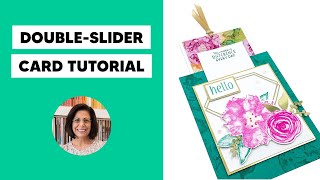🔴 Learn How to Make a Beautiful Fun Fold Card with Lisa’s Stamp Studio!