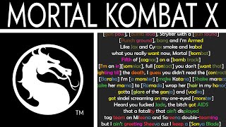 Rebel Legit - Mortal Kombat X [Rhyme Scheme]