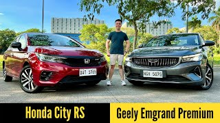 Geely Emgrand Premium vs Honda City RS