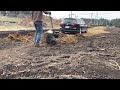 Mining river sand, Exercising, road grading , own land in Japan. Part 4