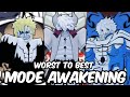 Every Mode Awakening RANKED From TERRIBLE To BROKEN! | Shindo Life Mode Tier List