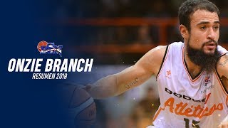 Onzie Branch - Mejores Jugadas (Temporada 2019)