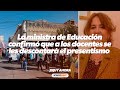 La ministra de Educación confirmó que a los docentes se les descontará el presentismo | Somos Jujuy