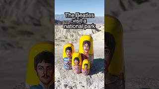 Apologies to the other tourists #thebeatles #deathvalley #johnlennon #paulmccartney #ringostarr