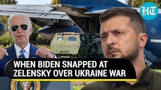 ‘Show gratitude…’: Biden loses his cool on Zelensky over U.S aid amid Russia-Ukraine war | Report