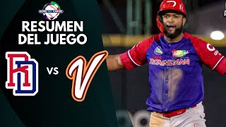 DOMINICANA VS VENEZUELA l RESUMEN DEL JUEGO l SERIE DEL CARIBE