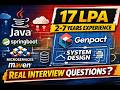 🔔 Genpact Java Developer Interview | Java 8 | Spring Boot | Microservices | SQL | System Design