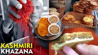 Kashmir Street Food Tour | Srinagar Local Food Moon Light Walnut Fuge | Original Saffron