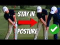 How To Stay in Posture! | Prevent Early Extension