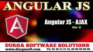 Angular JS || Angular JS - AJAX Part - 3