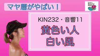 【マヤ暦がやばい！】KIN232 黄色い人・白い風／音響11