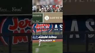 Aaron Judge wall off hit! he does it again for the Yankees