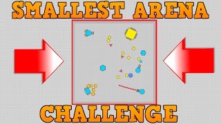 DIEP.IO TAG MODE CHALLENGE!! // Making The Smallest Arena // Short Rant