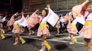 第52回しゃんしゃん祭前夜祭　桜道里⑪　Shan Shan Festival umbrella dancing