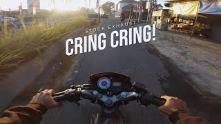 ASMR Signature Sound. | Suzuki Satria FU Stock Exhaust