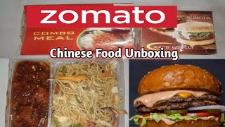 Zomato Chinese Food Review ! Zomato Chinese Combo Unboxing Quantity \u0026 Quality Comparison 🍽