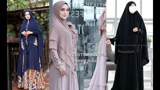 Terbaru Busana Muslim Syari 2019202021 Dress Muslimah Cantik Fashion Terkini