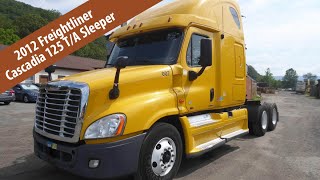 2012 Freightliner Cascadia 125 Tandem Axle Sleeper Cab Tractor - TRO 0905231