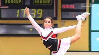 Generalprobe der Cheerleader aus Pirna