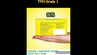 T. F. M. Grade 1 👌 Soap 🇮🇳  #soap #grade1 #bestsoap #hightfmsoap #bestsabun #sabun #bathingbar