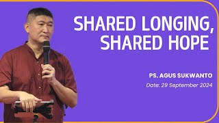 Mutually Encouraged, Gracefully Transformed – Ps. Agus Sukwanto [Khotbah / Sermon]