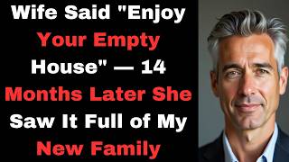 Wife Said "Enjoy Your Empty House" — 14 Months Later She Saw It Full of My New Family