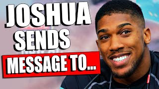 Anthony Joshua SENDS MESSAGE TO "ENEMY" Dillian Whyte AHEAD OF Tyson Fury fight / Usyk - AJ REMATCH