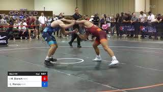 2024 Men’s Freestyle Senior World Team Trials: Matthew Bianchi vs Levi Haines: 79 KG Con Rnd of 8