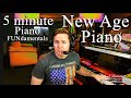 How to create new age piano music using octave chords.