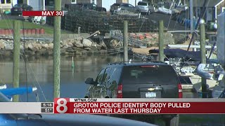 Officials identify body found in water in Groton