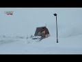 snow chaos in japan the deep snow in fukushima falls from roofs 100 cm in one day