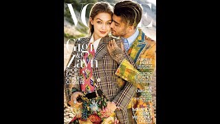 Gigi Hadid and Zayn Malik -  ‘VOGUE’ magazine’s August 2017 issue