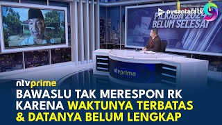 Keluh Kesah RK-Suswono, Ray Rangkuti: Bawaslu Tak Merespon Karena Datanya Belum Lengkap | NTV