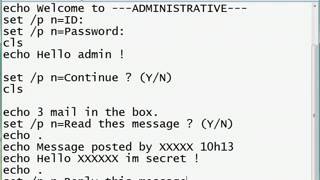 CMD Tutorial #1 Create a batch file