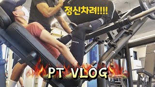 헬린이의 PT 브이로그 5탄 🔥 하체뿌셔! 뿌셔지는건 나였다..... 😭 힘쎄져서 꼭 쌤 이기게 해주세요..🙏